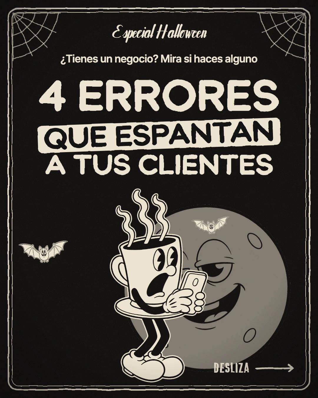 Carrusel para Racord: «4 errores que espantan a tus clientes»