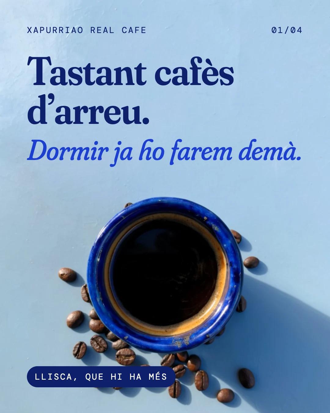 Portada del carrusel «Tastant cafès d'arreu» para Xapurriao